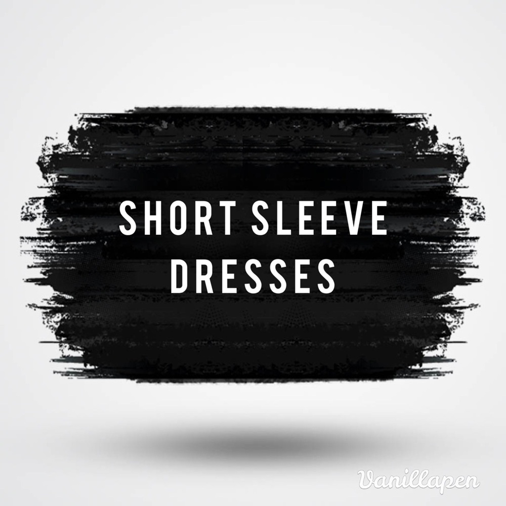Short Sleeve Dresses‎